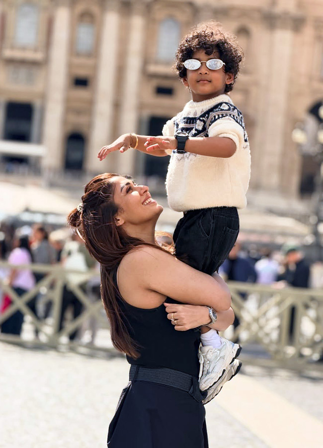 Nayanthara is enjoying vacation in Vatican city with her9