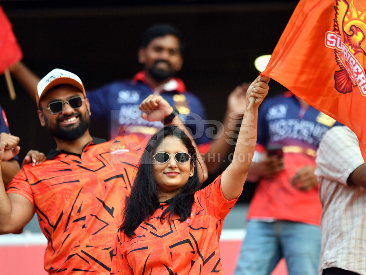 Celebrities In IPL Match At Hyderabad Uppal Cricket Stadium Photos15