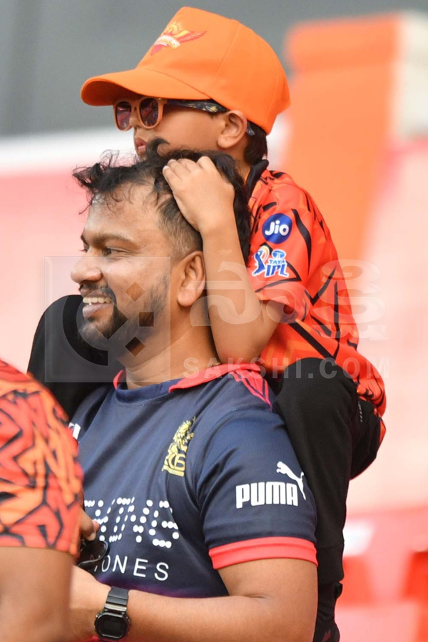 Celebrities In IPL Match At Hyderabad Uppal Cricket Stadium Photos50