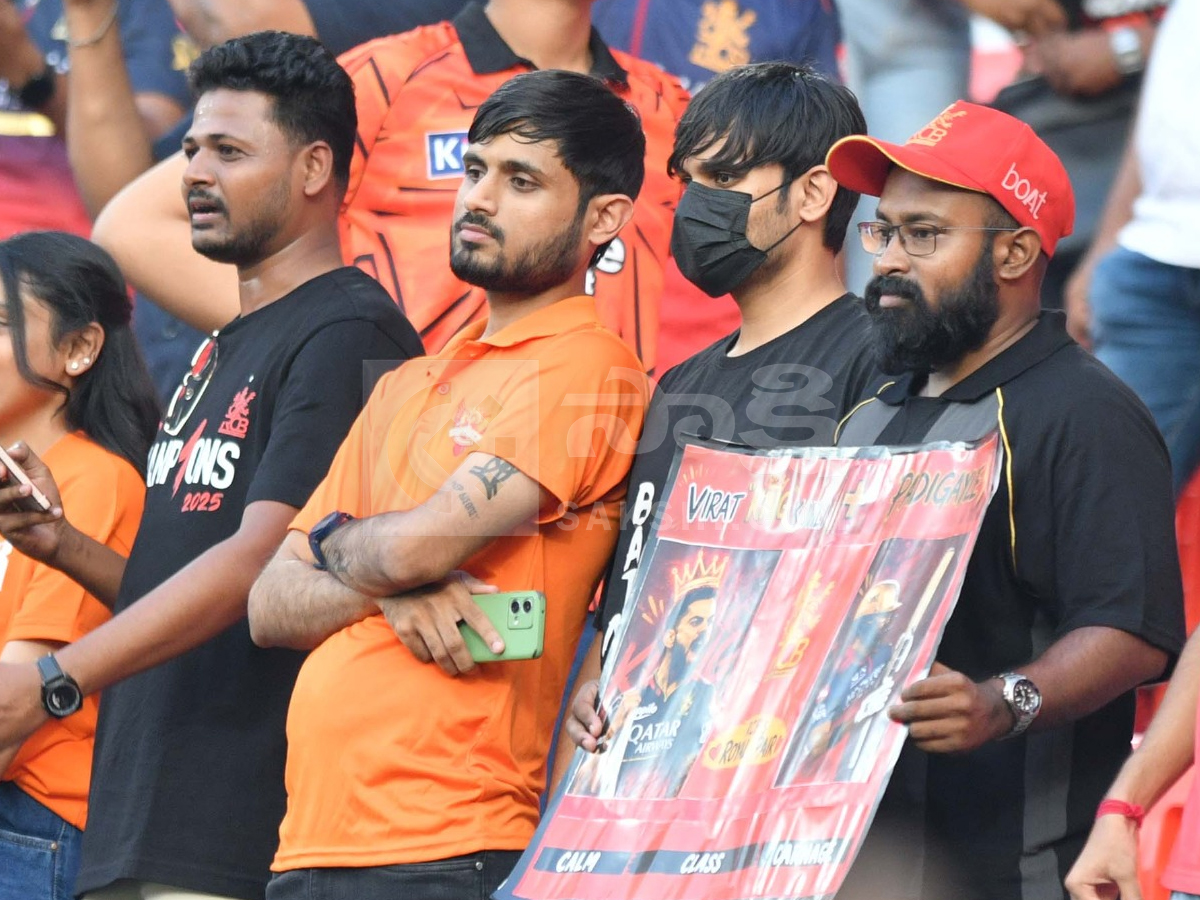 Celebrities In IPL Match At Hyderabad Uppal Cricket Stadium Photos17