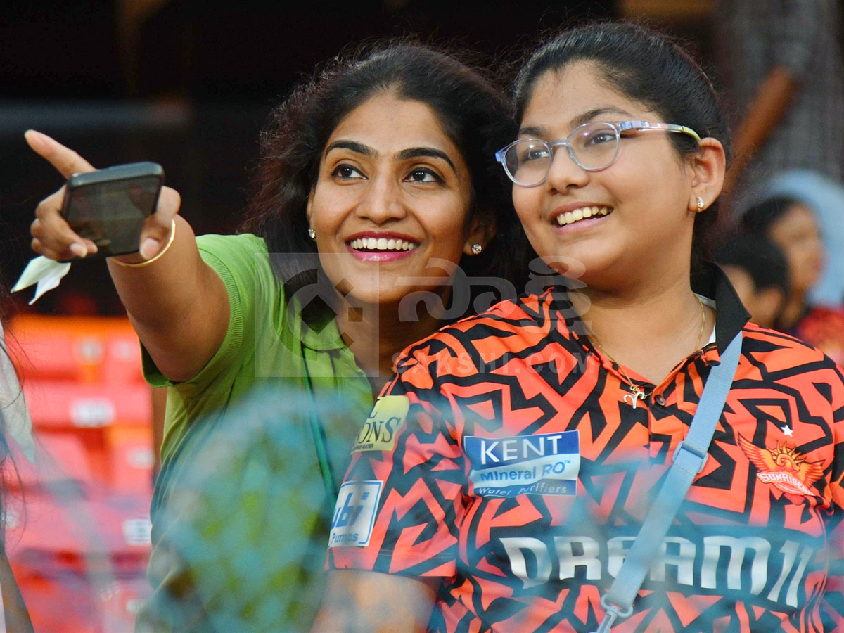 Celebrities In IPL Match At Hyderabad Uppal Cricket Stadium Photos22