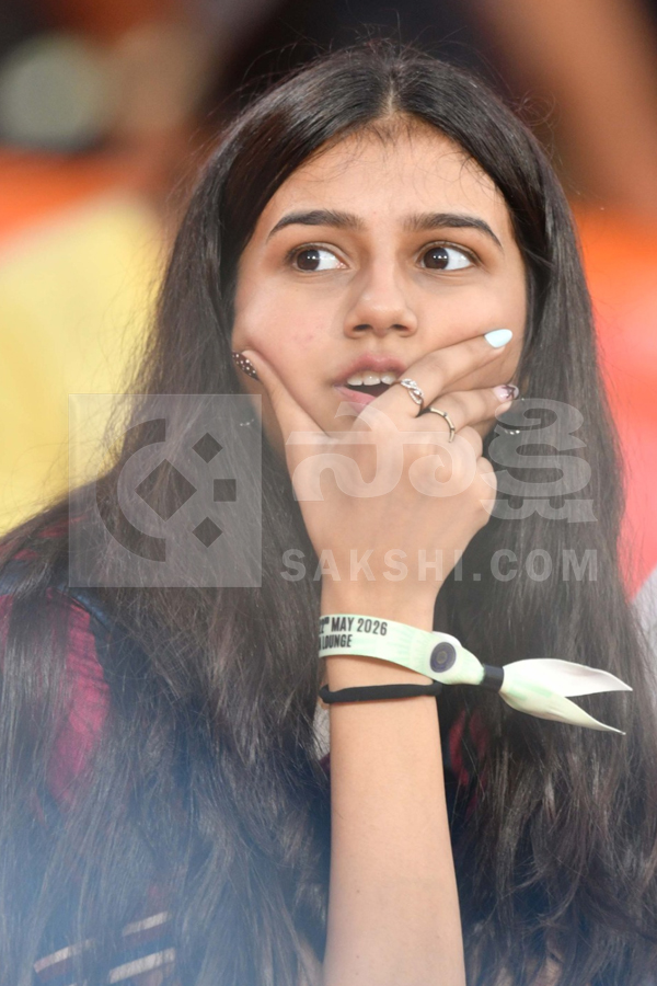 Celebrities In IPL Match At Hyderabad Uppal Cricket Stadium Photos56