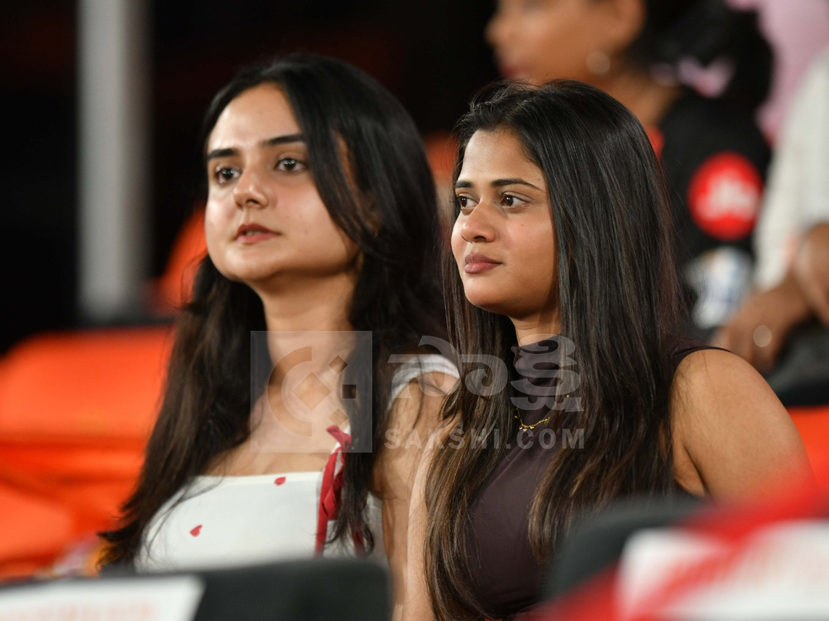 Celebrities In IPL Match At Hyderabad Uppal Cricket Stadium Photos26