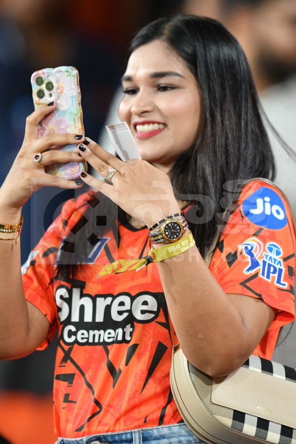 Celebrities In IPL Match At Hyderabad Uppal Cricket Stadium Photos60