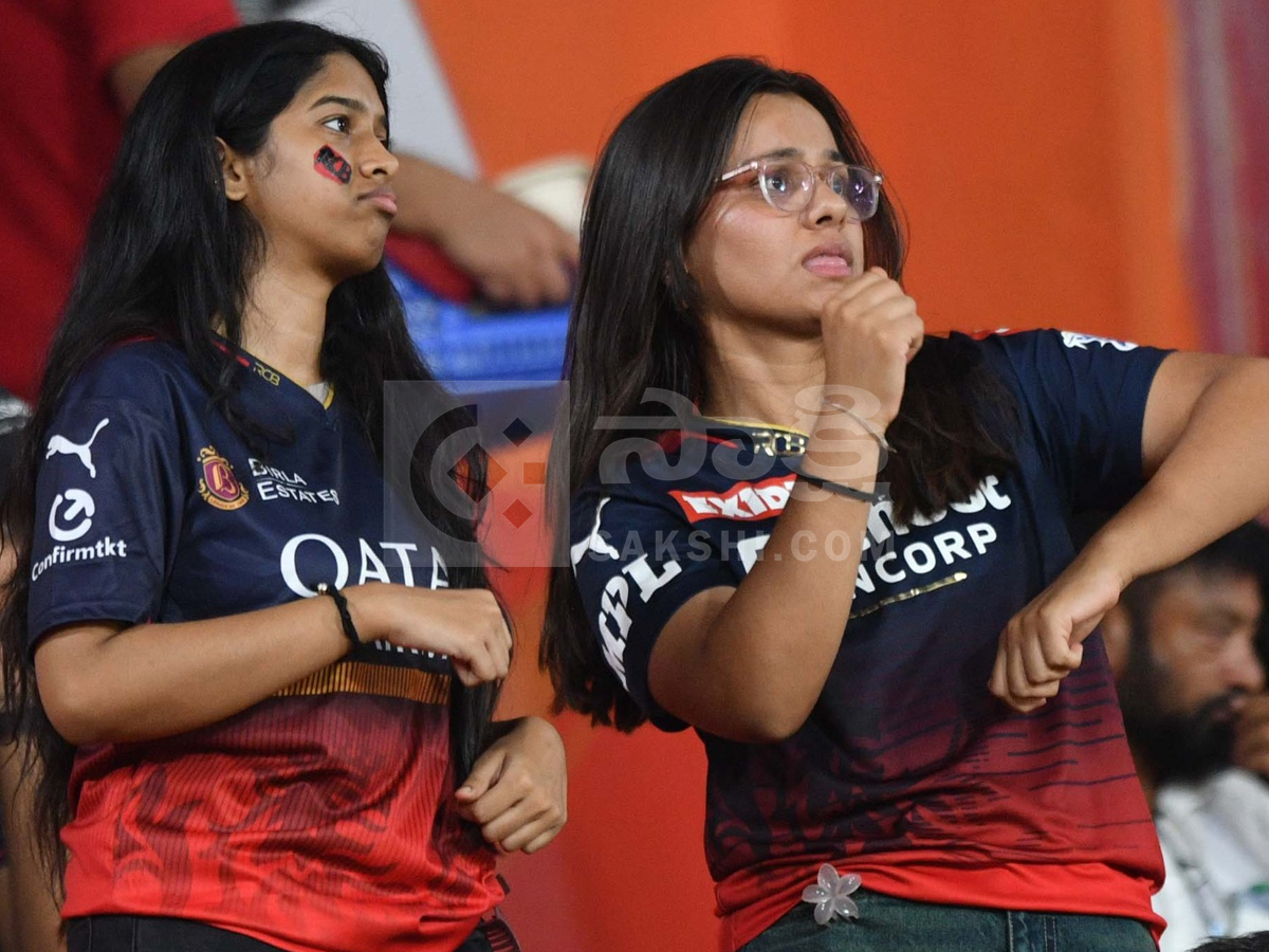 Celebrities In IPL Match At Hyderabad Uppal Cricket Stadium Photos30