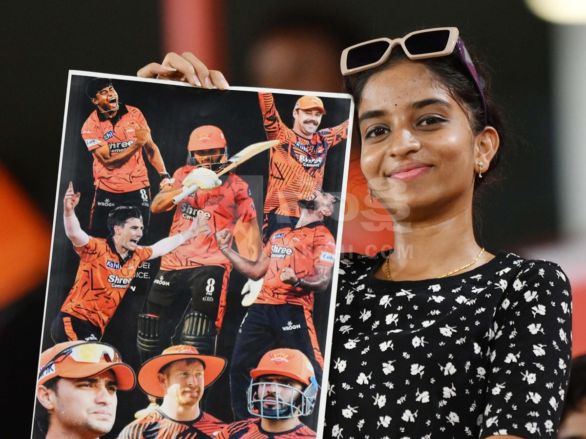 Celebrities In IPL Match At Hyderabad Uppal Cricket Stadium Photos34