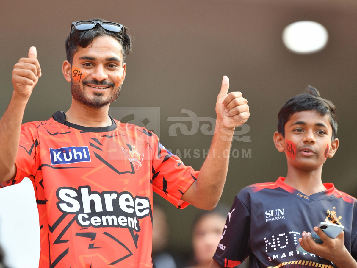 Celebrities In IPL Match At Hyderabad Uppal Cricket Stadium Photos11