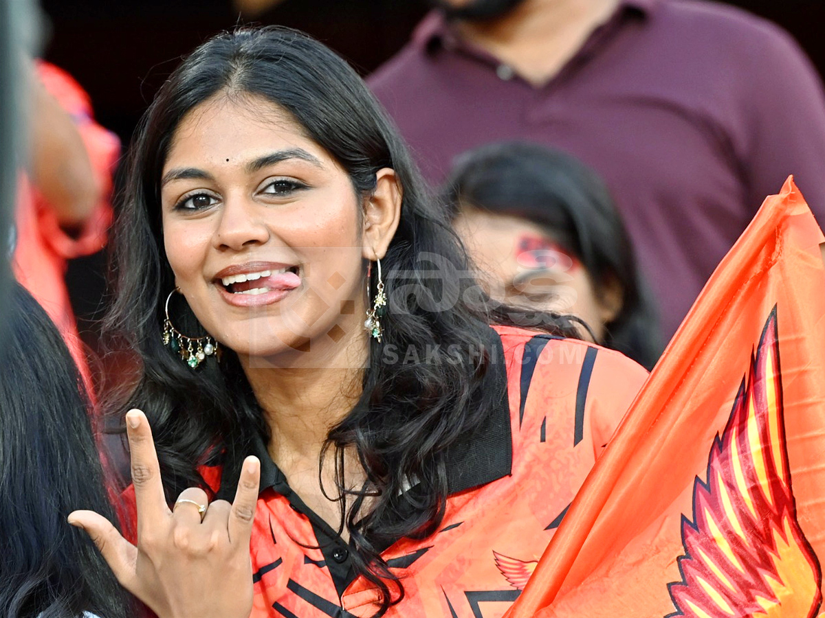 Celebrities In IPL Match At Hyderabad Uppal Cricket Stadium Photos8
