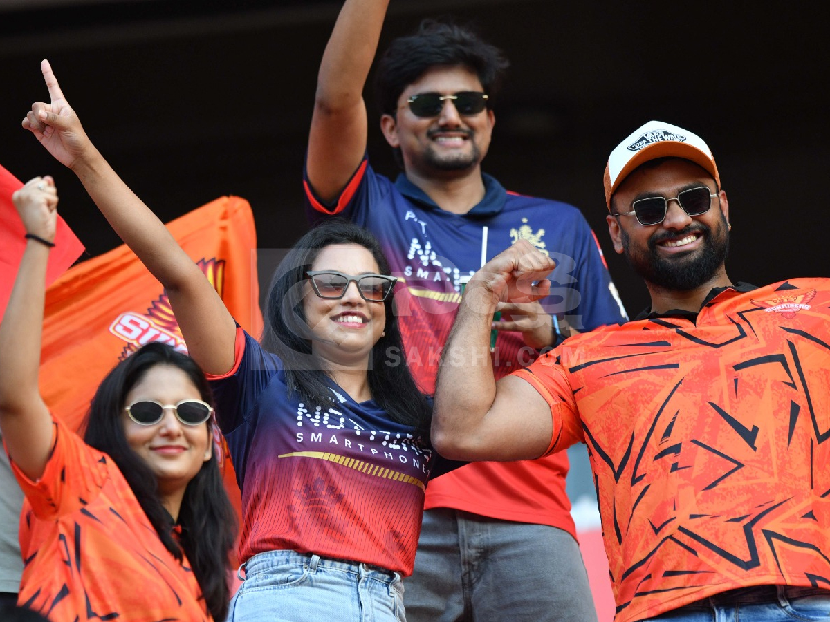 Celebrities In IPL Match At Hyderabad Uppal Cricket Stadium Photos14