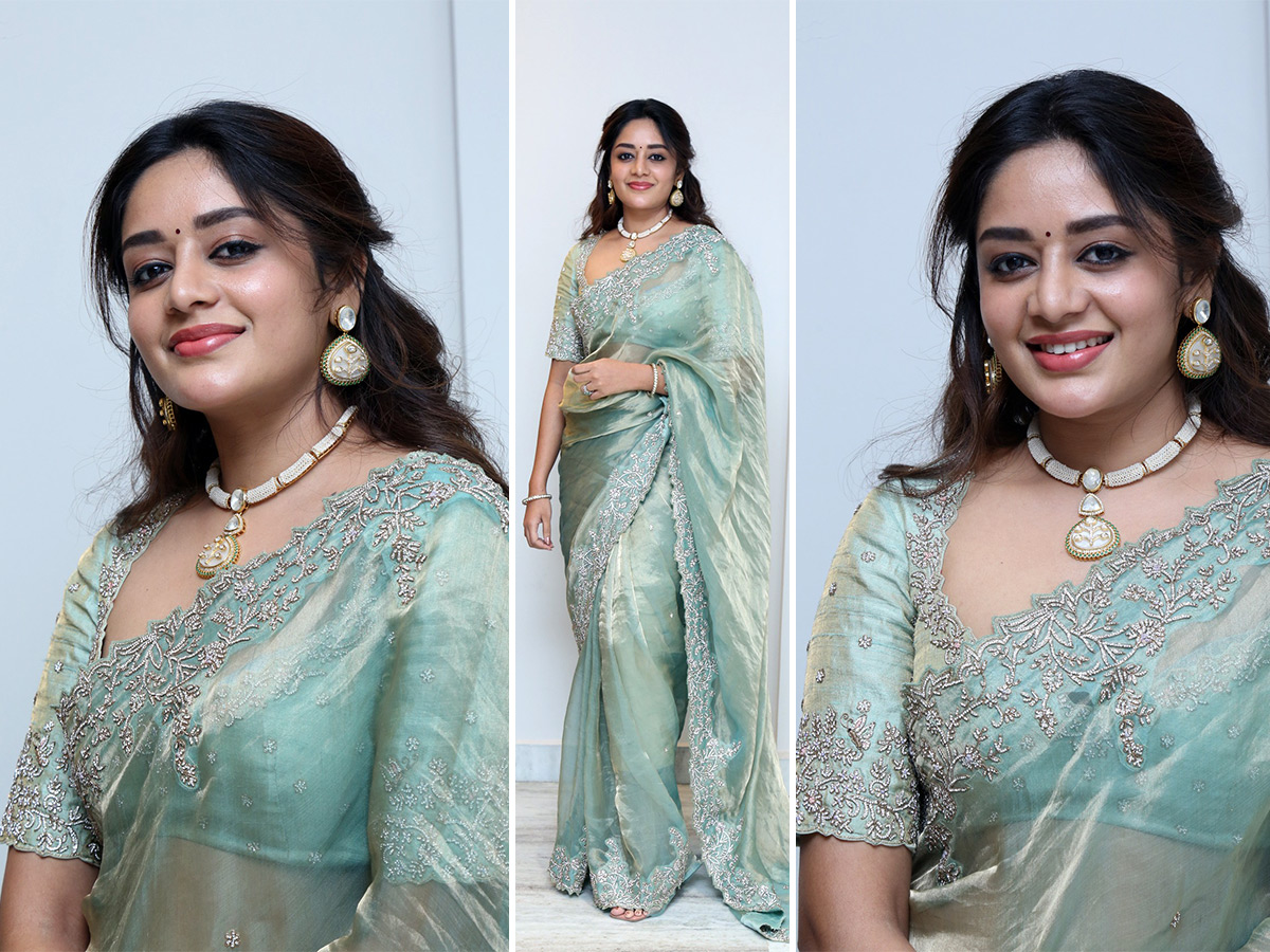 Deepshikha Chandran Gorgeous looks in Saree1