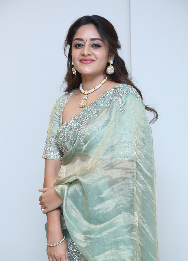 Deepshikha Chandran Gorgeous looks in Saree15