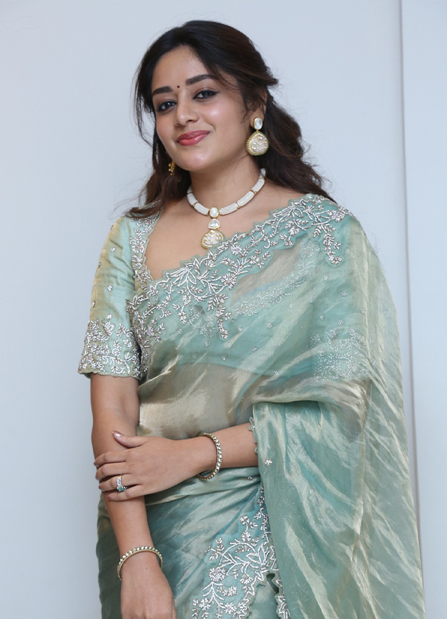 Deepshikha Chandran Gorgeous looks in Saree4