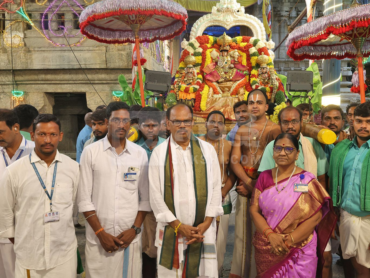 ANNUAL BRAHMOTSAVAMS OF SRI GOVINDARAJA SWAMY TEMPLE BEGIN GRANDLY Photos6