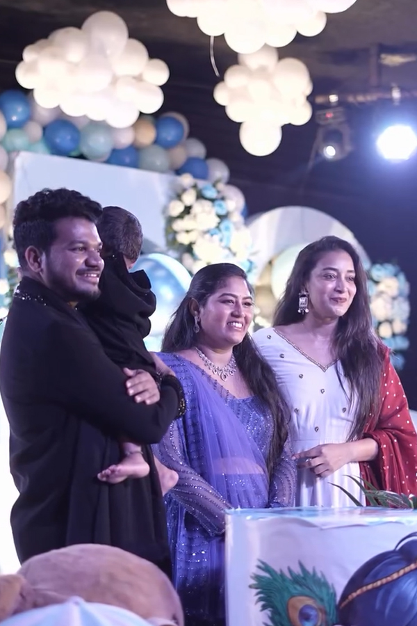 Mukku Avinash Son First Birthday Celebrations Photos10