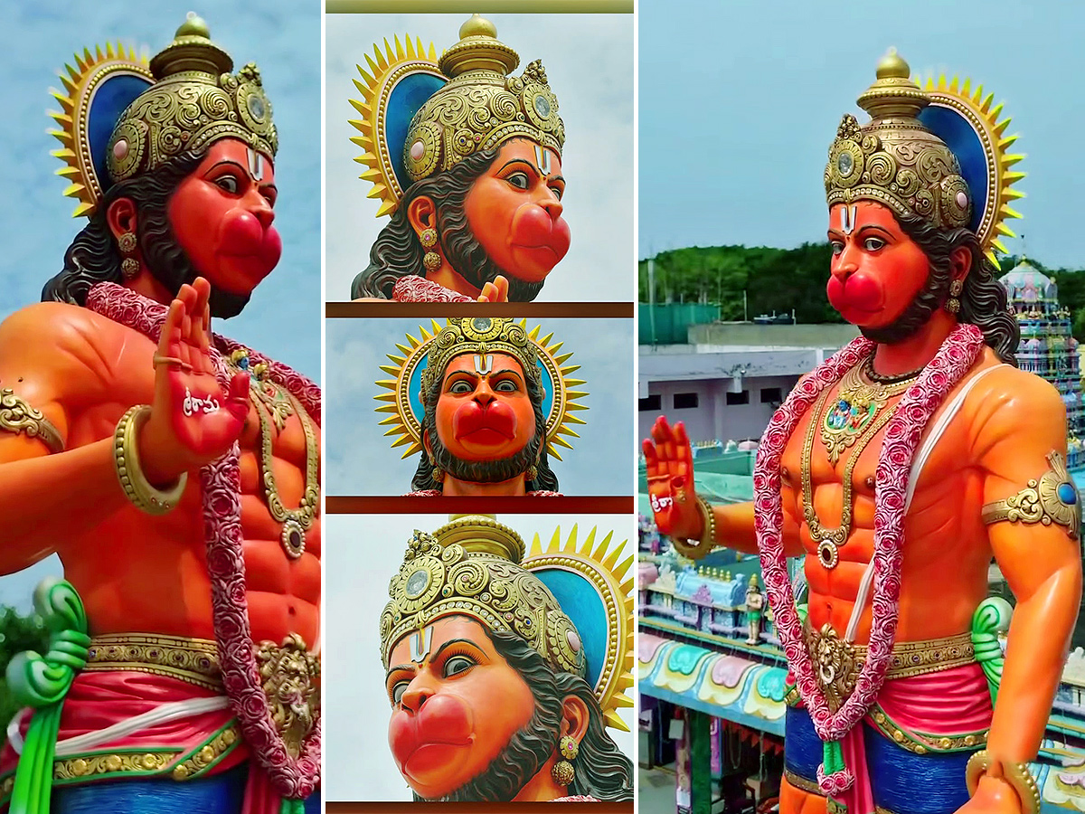 This Majestic Hanuman Statue at Old MIG BHEL Hyderabad1