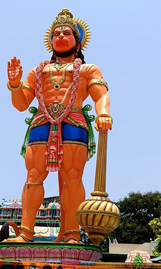 This Majestic Hanuman Statue at Old MIG BHEL Hyderabad12