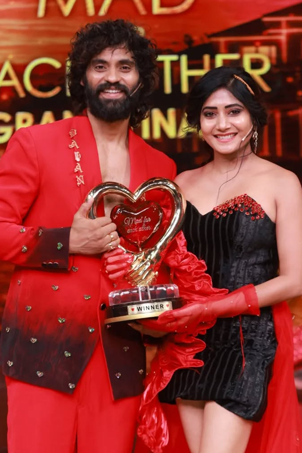 Kalyan And Vasanthi on winning The Mad For Each Other show season 1 title Photos6