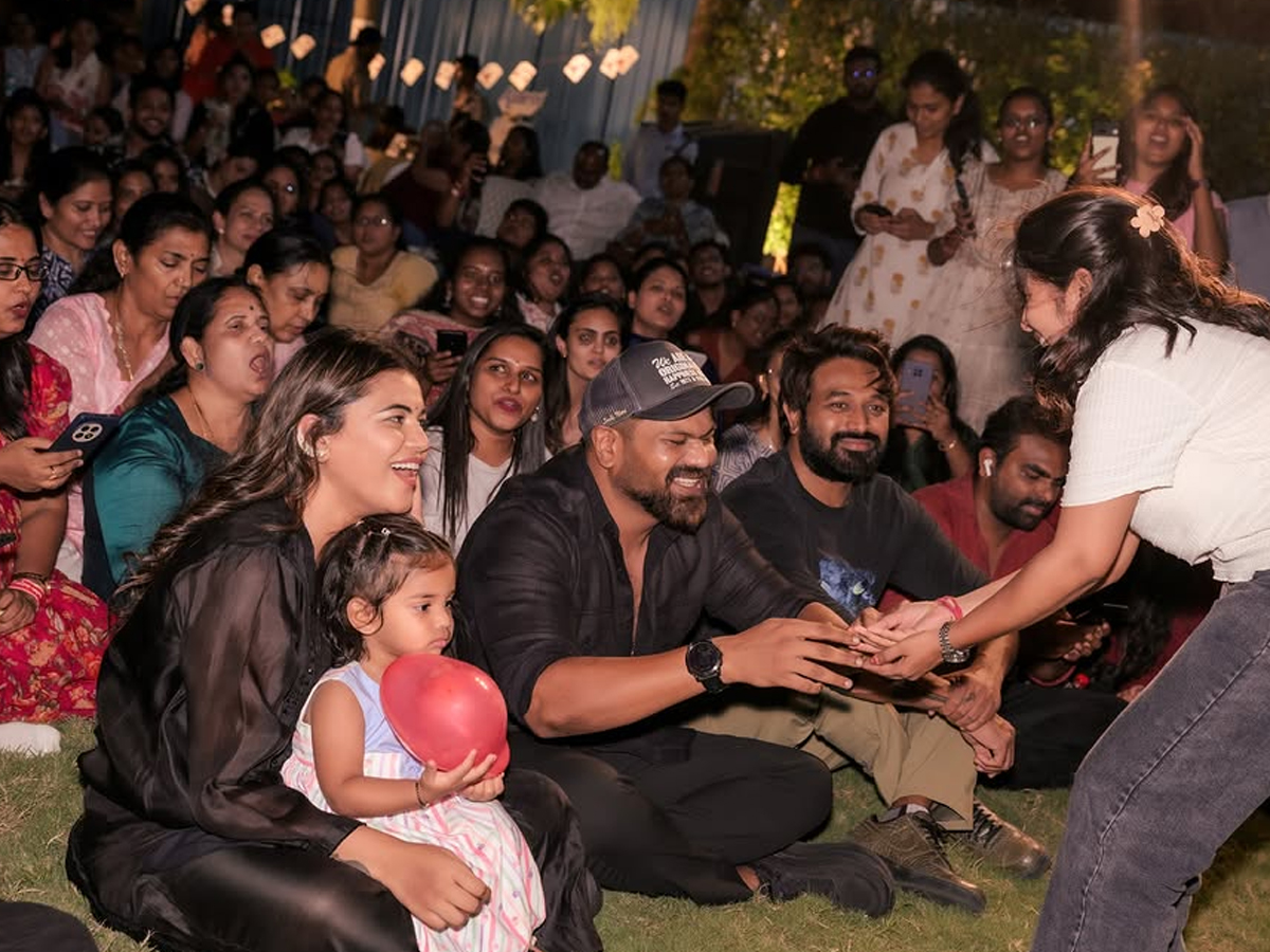 Manchu manoj at Patashala event with His family Photos13