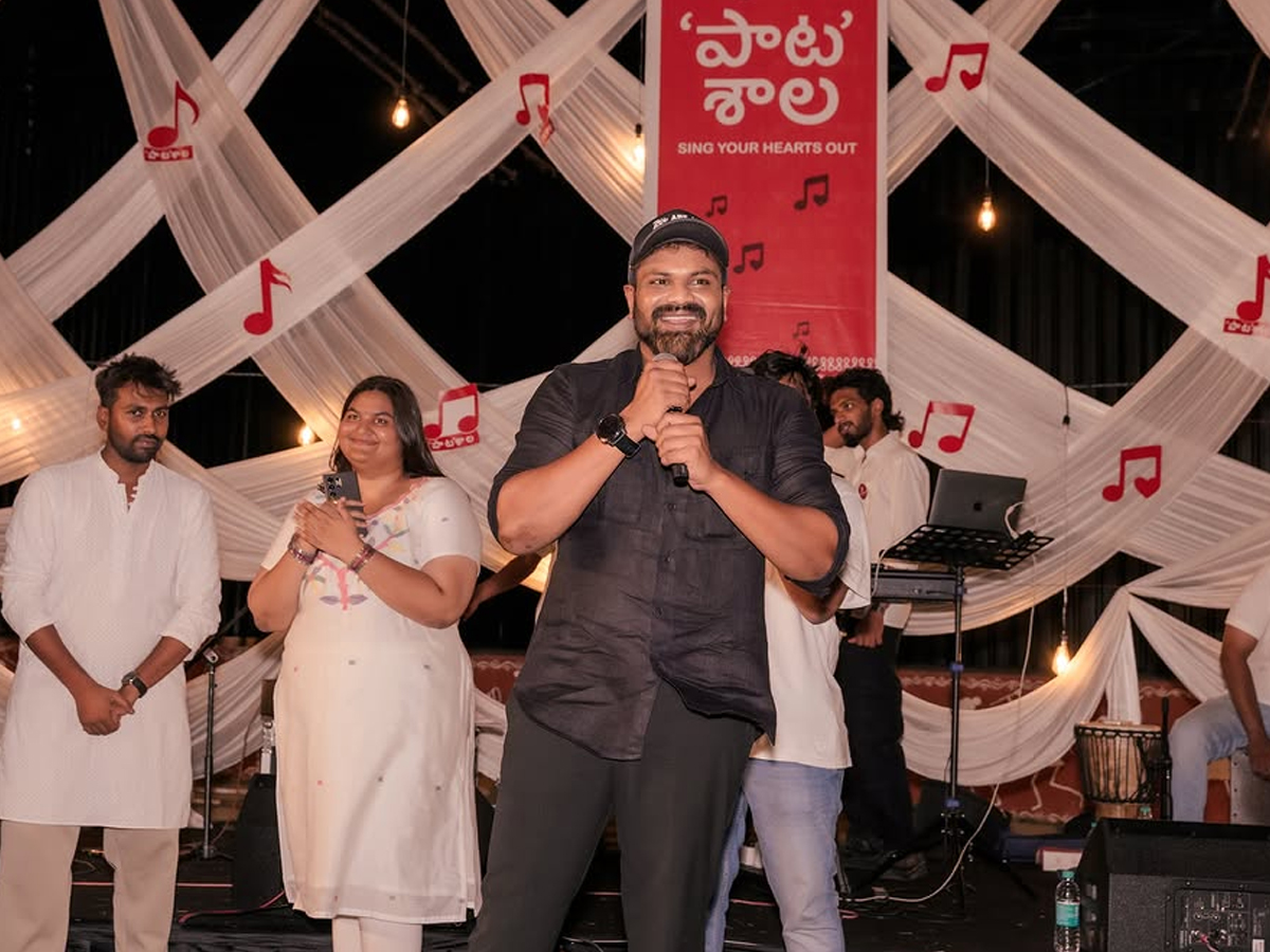 Manchu manoj at Patashala event with His family Photos14