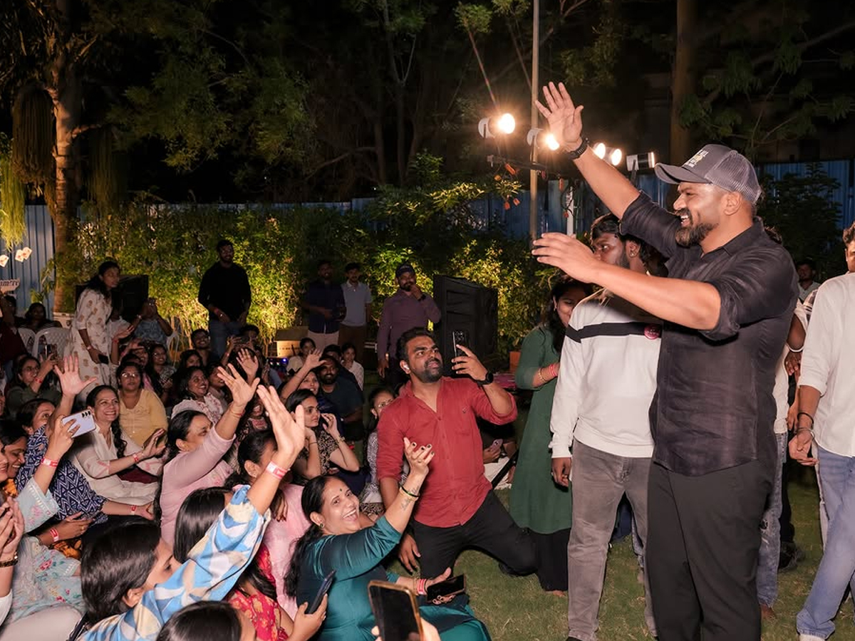 Manchu manoj at Patashala event with His family Photos4