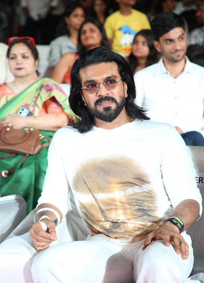 Ram Charan's Peddi Ki Awaaz' event a grand success photos14
