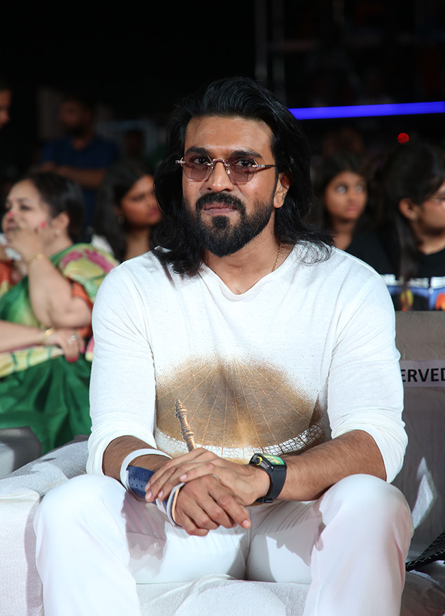 Ram Charan's Peddi Ki Awaaz' event a grand success photos15
