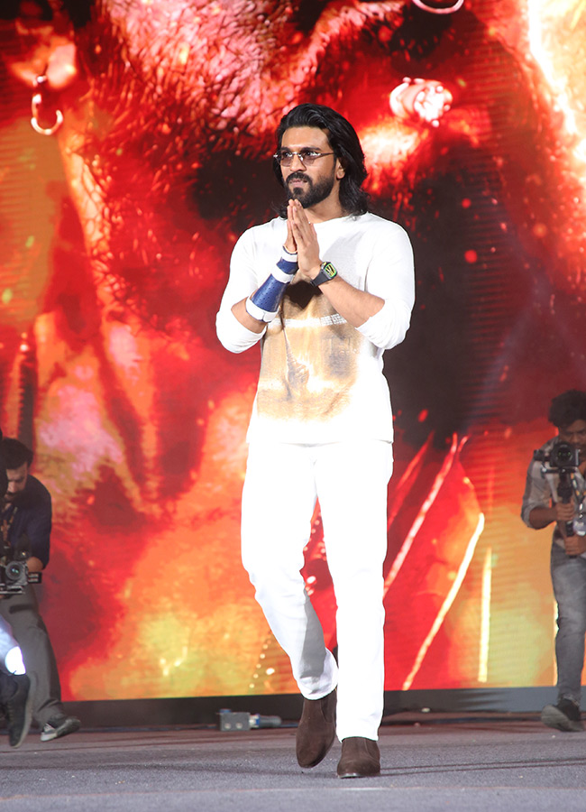Ram Charan's Peddi Ki Awaaz' event a grand success photos16