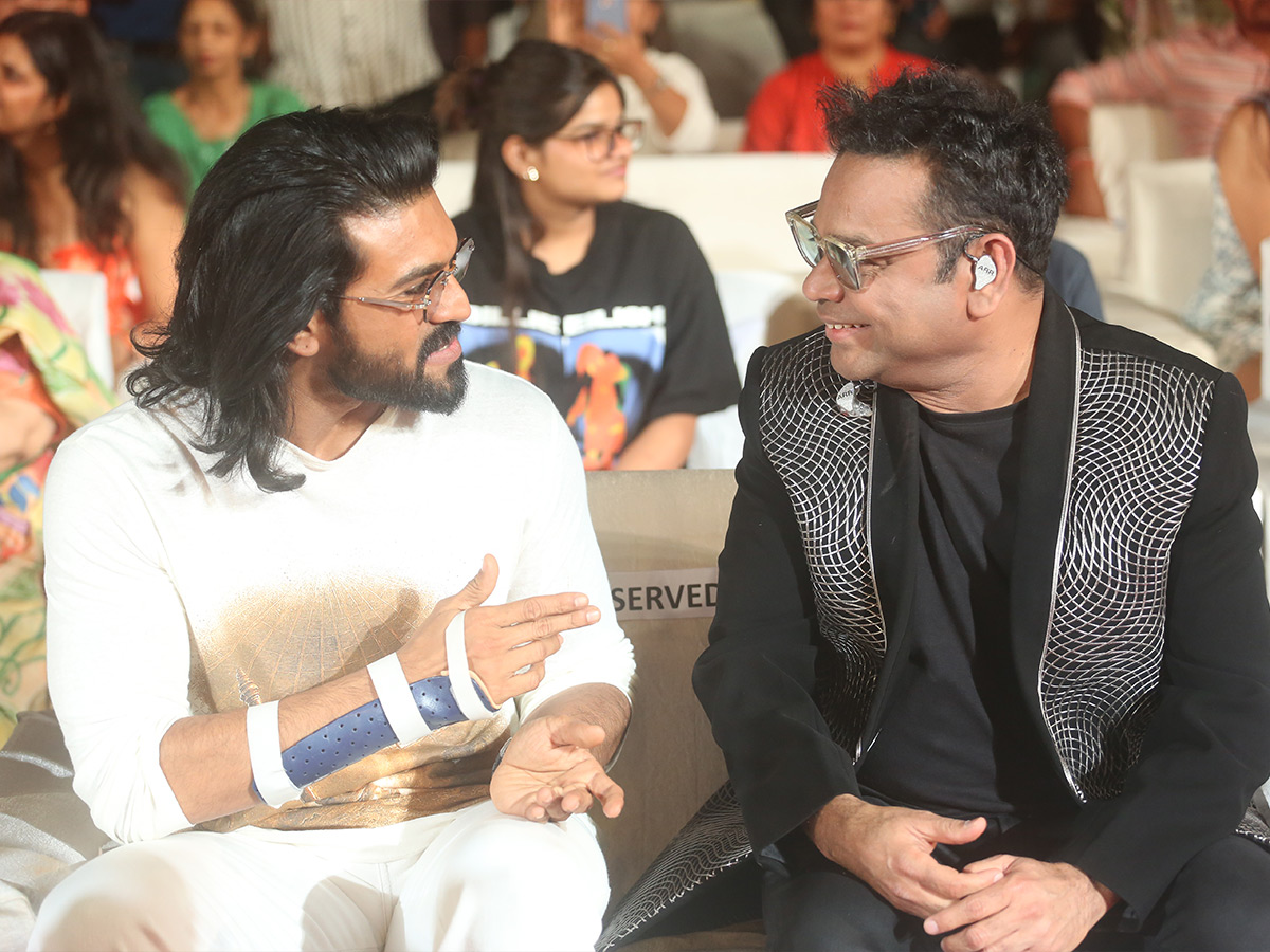 Ram Charan's Peddi Ki Awaaz' event a grand success photos3