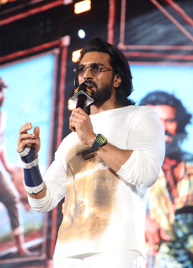Ram Charan's Peddi Ki Awaaz' event a grand success photos4