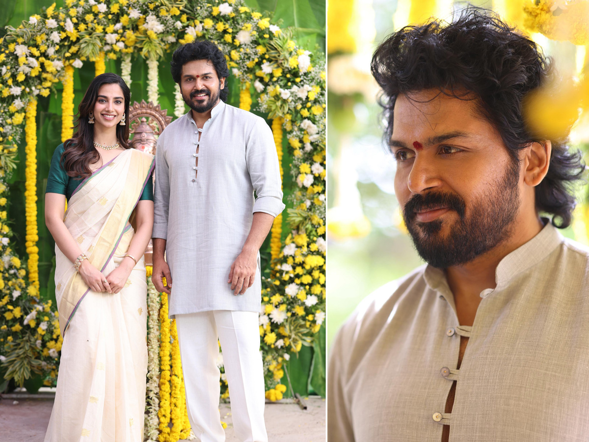 Karthi 30 New Movie Pooja Viral Photos1
