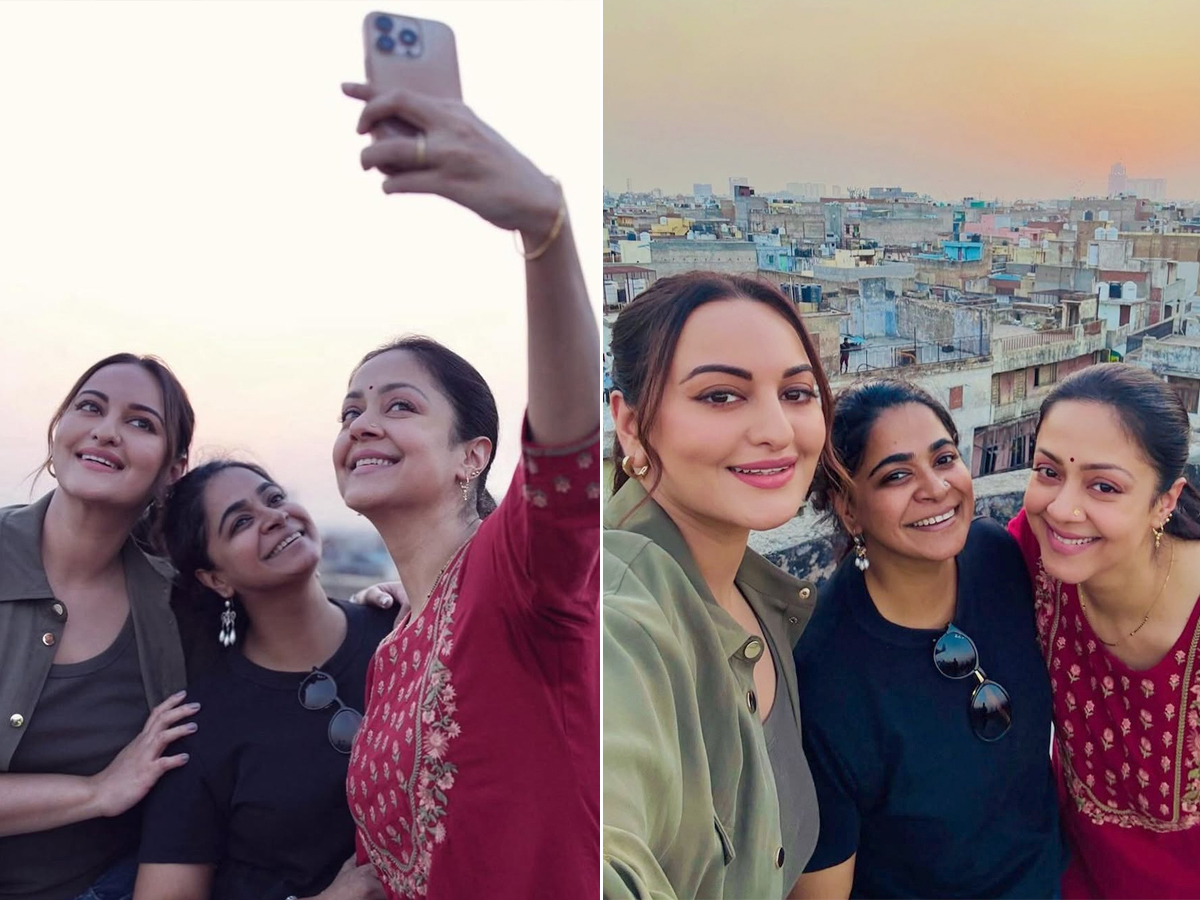 Actress jyothika Shares System Movie Makings Photos1