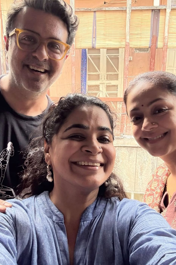 Actress jyothika Shares System Movie Makings Photos4