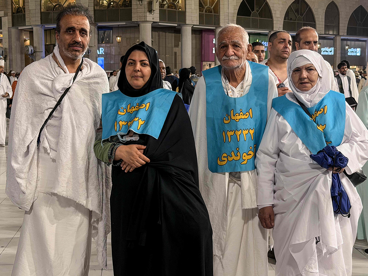 Hajj Pilgrimage Begins in Grand Mosque Mecca Saudi Arabia11