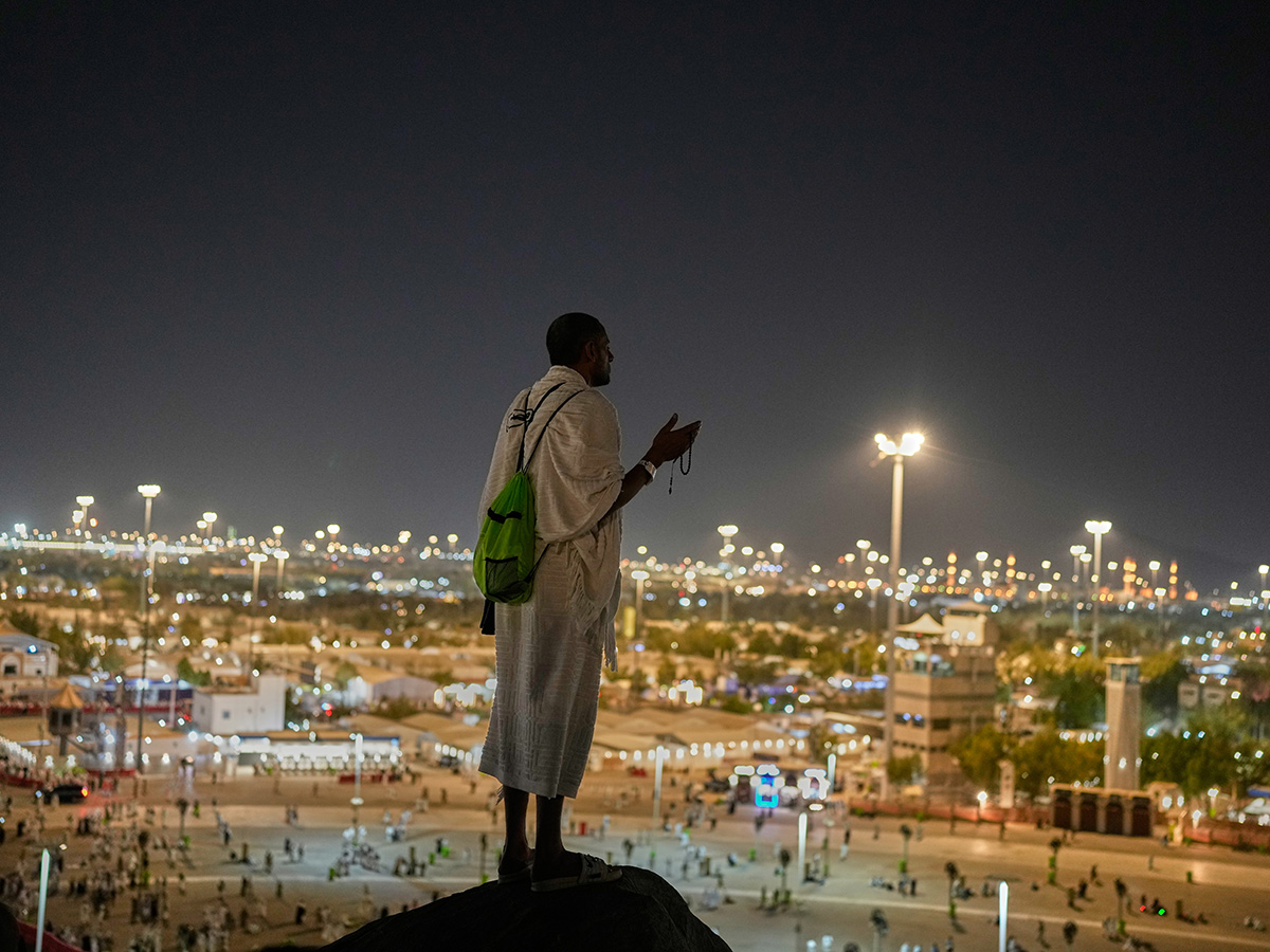 Hajj Pilgrimage Begins in Grand Mosque Mecca Saudi Arabia19