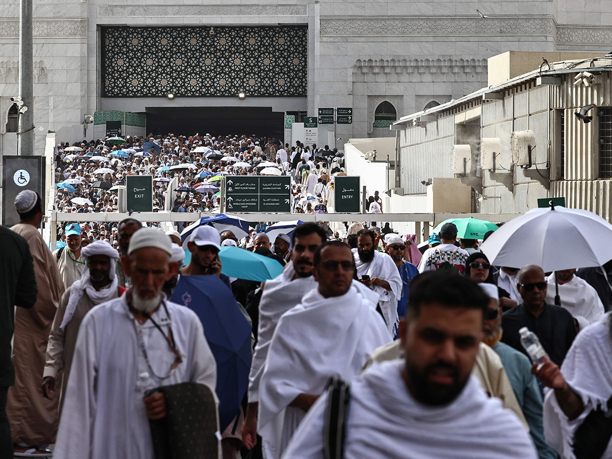Hajj Pilgrimage Begins in Grand Mosque Mecca Saudi Arabia8