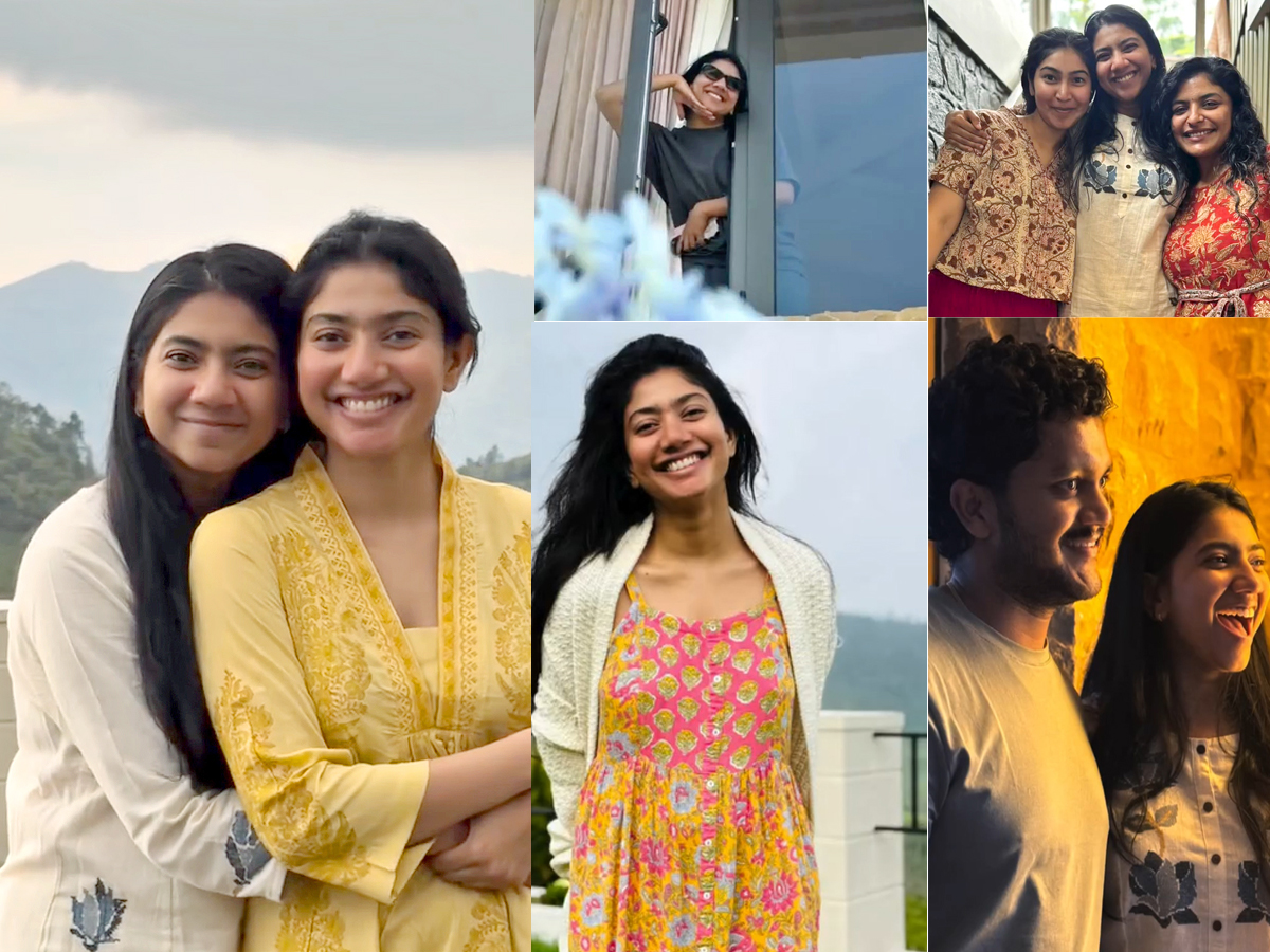 Actress Sai Pallavi family time.. enjoying it with everyone Photos1