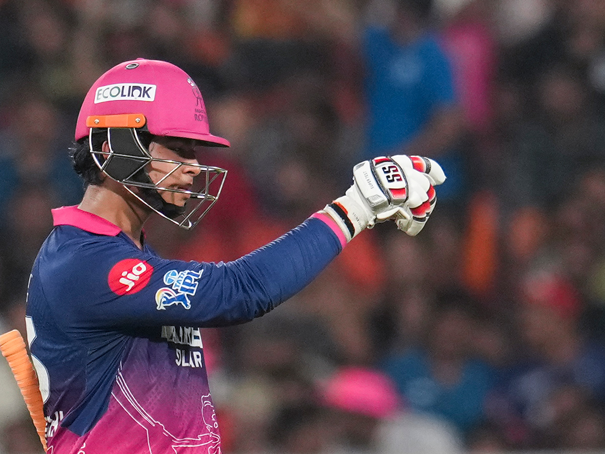 IPL 2026 : Vaibhav Sooryavanshi Celebrates After The Team Rajasthan Royals10