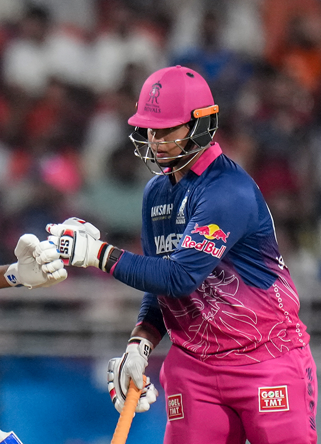 IPL 2026 : Vaibhav Sooryavanshi Celebrates After The Team Rajasthan Royals33