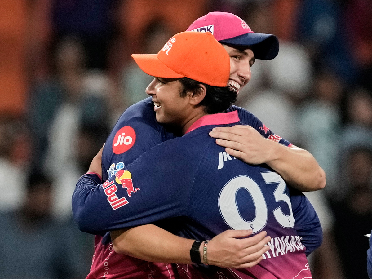 IPL 2026 : Vaibhav Sooryavanshi Celebrates After The Team Rajasthan Royals9