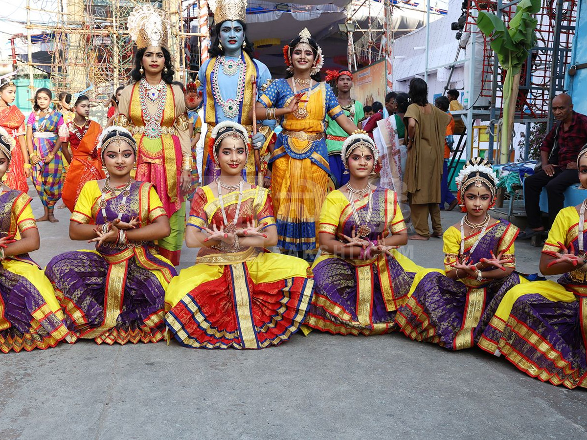 NARAYANAVANAM BRAHMOTSAVAMS BEGIN WITH DHWAJAROHANAM Photos8