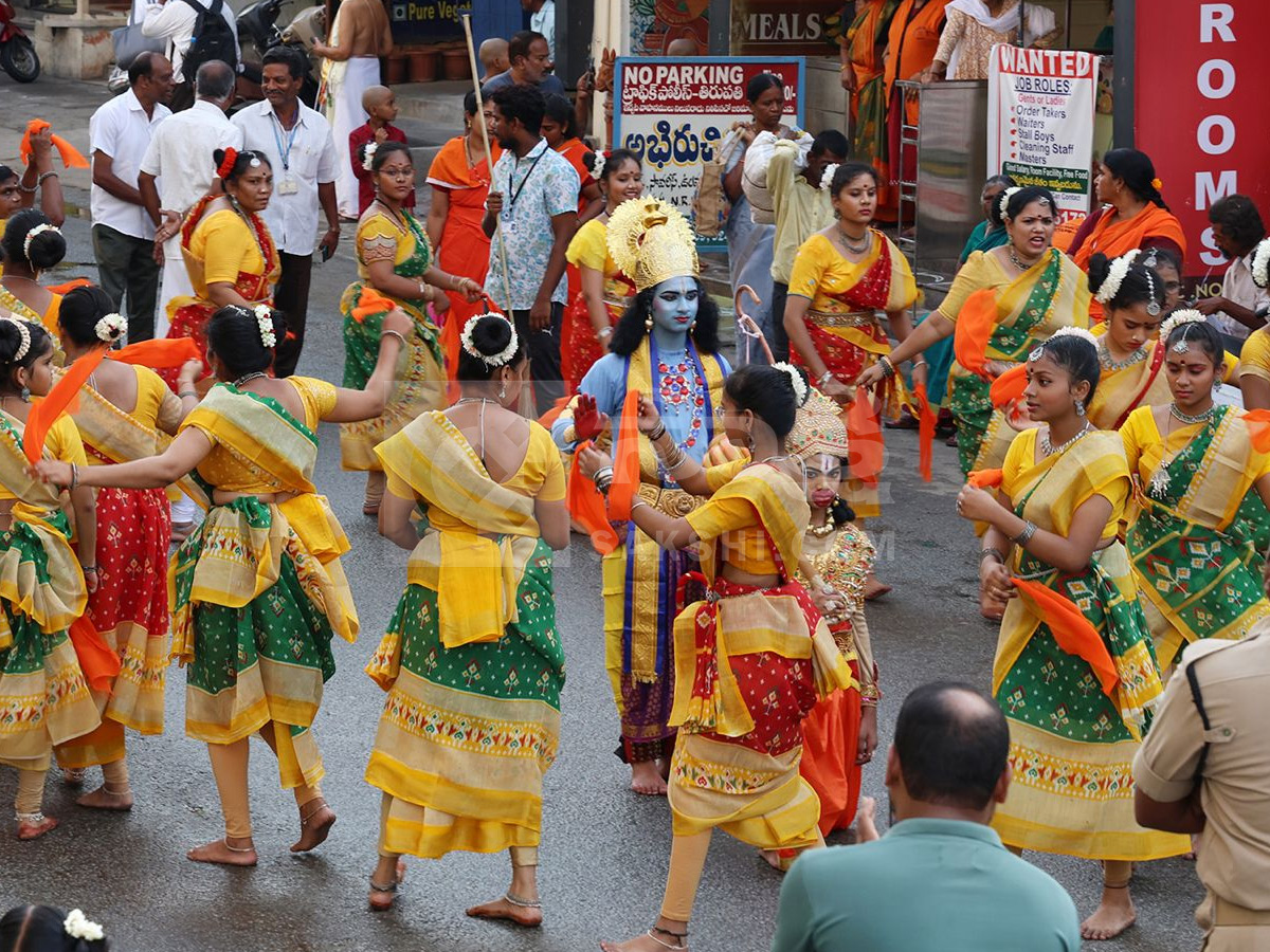 NARAYANAVANAM BRAHMOTSAVAMS BEGIN WITH DHWAJAROHANAM Photos10
