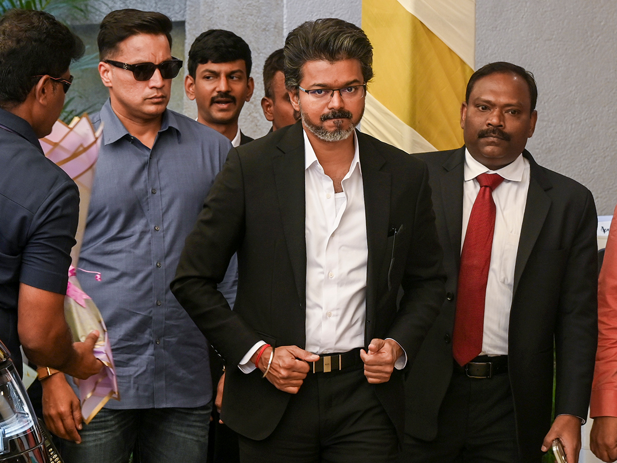 Tamil Nadu Chief Minister C Joseph Vijay Delhi Tour Trending Photos11