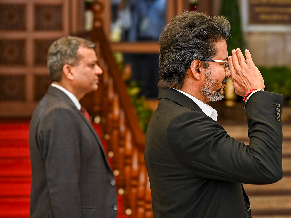 Tamil Nadu Chief Minister C Joseph Vijay Delhi Tour Trending Photos14