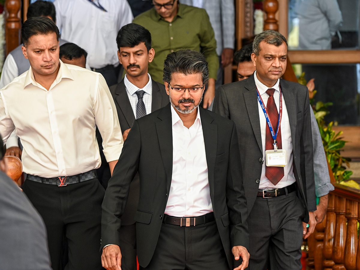 Tamil Nadu Chief Minister C Joseph Vijay Delhi Tour Trending Photos15