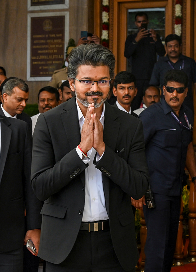 Tamil Nadu Chief Minister C Joseph Vijay Delhi Tour Trending Photos7