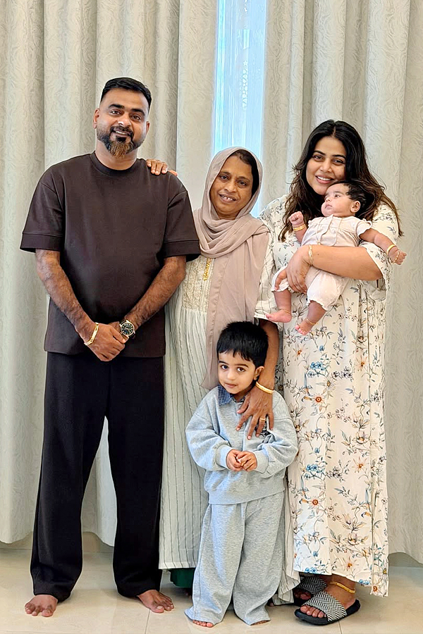 Actress Poorna Eid Celebration with Her Family Photos2