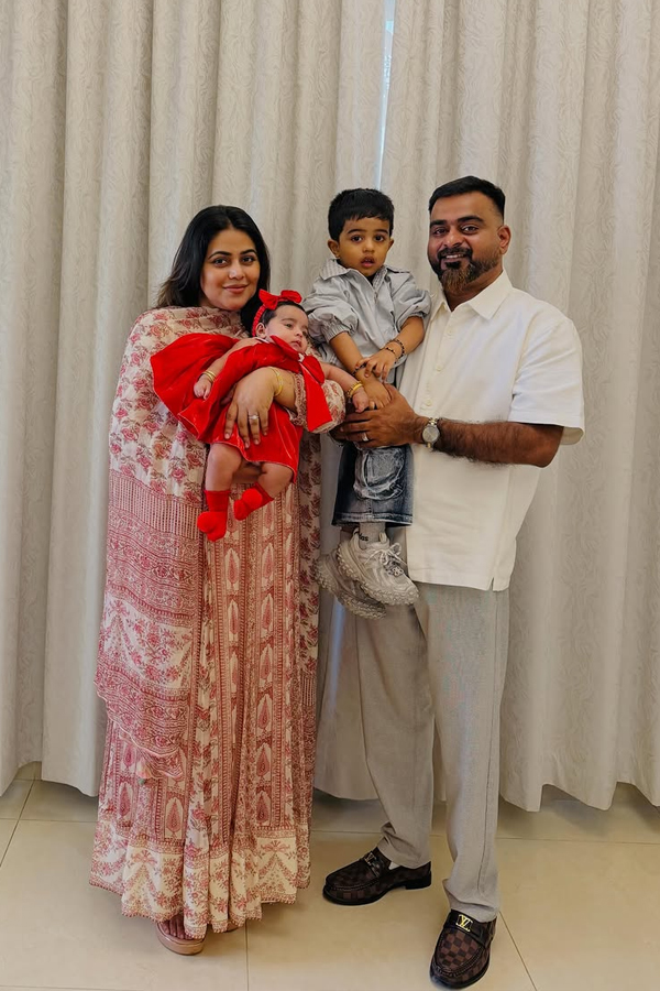 Actress Poorna Eid Celebration with Her Family Photos8