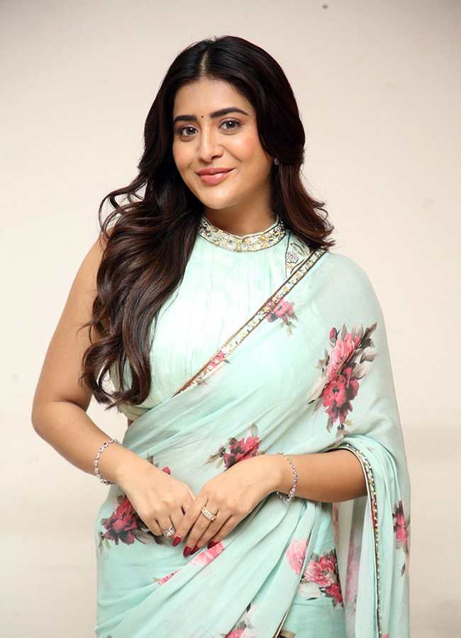 Rashi Singh looks even more beautiful in a flower saree Photos2