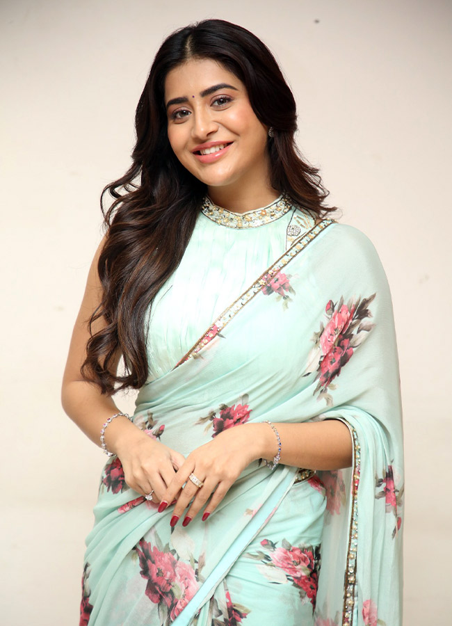 Rashi Singh looks even more beautiful in a flower saree Photos3