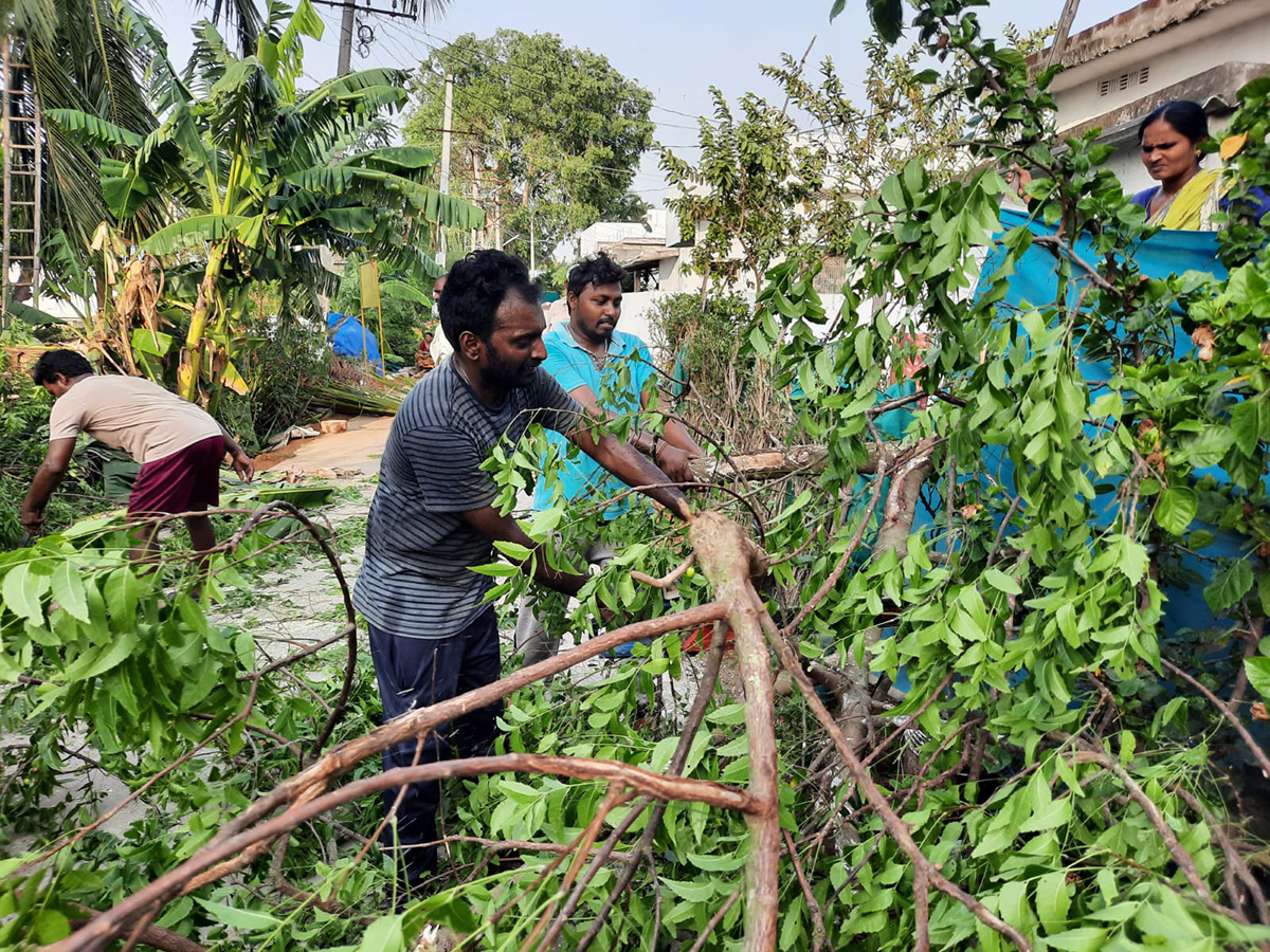 Thunderstorms wreak havoc in several districts of AP19